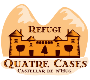 Imatge del logotip quatre cases de Castellar de n'Hug